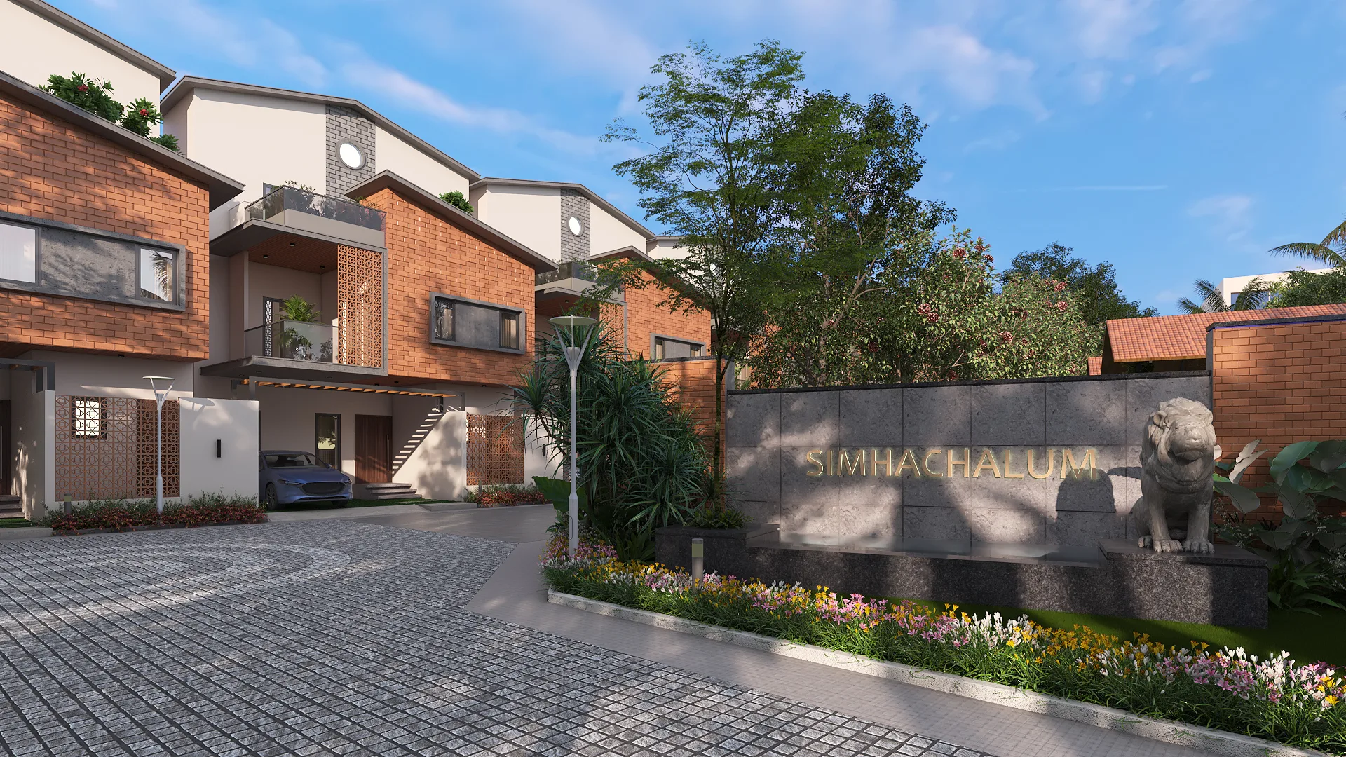 Simhachalum Villa Exterior Lifestyle View