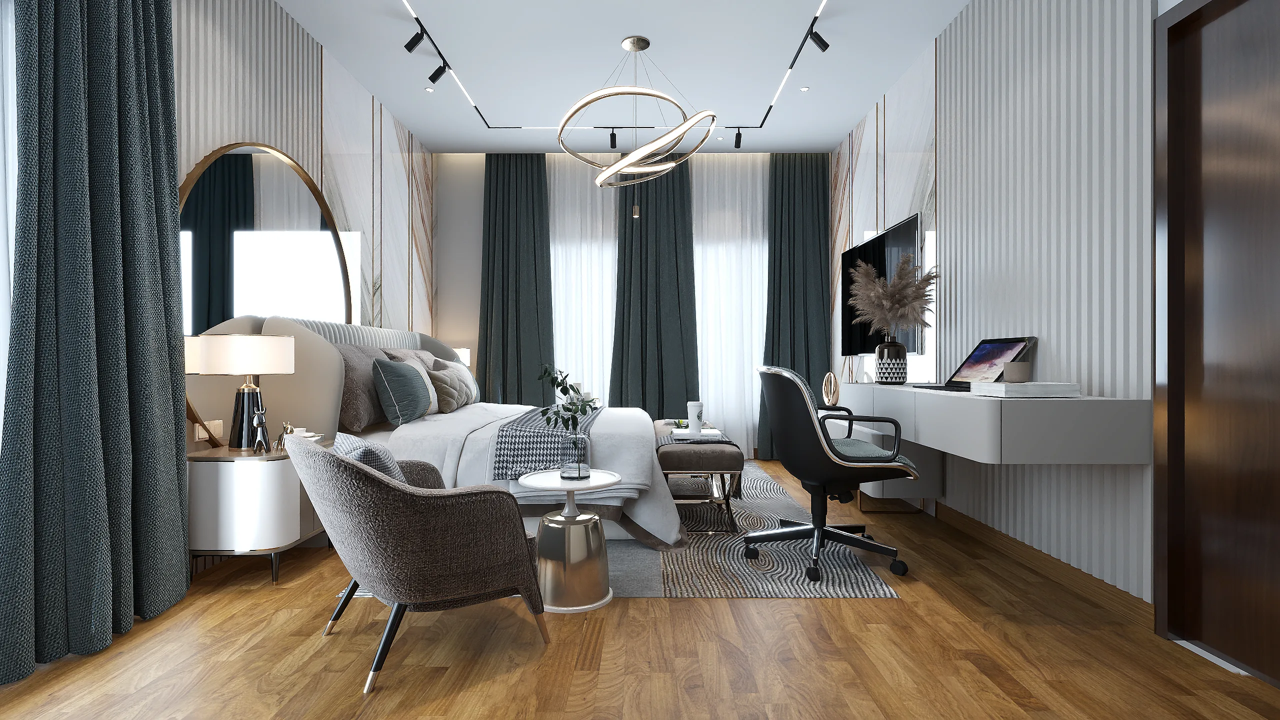 Master Bedroom – Simhachalum Villa Lifestyle